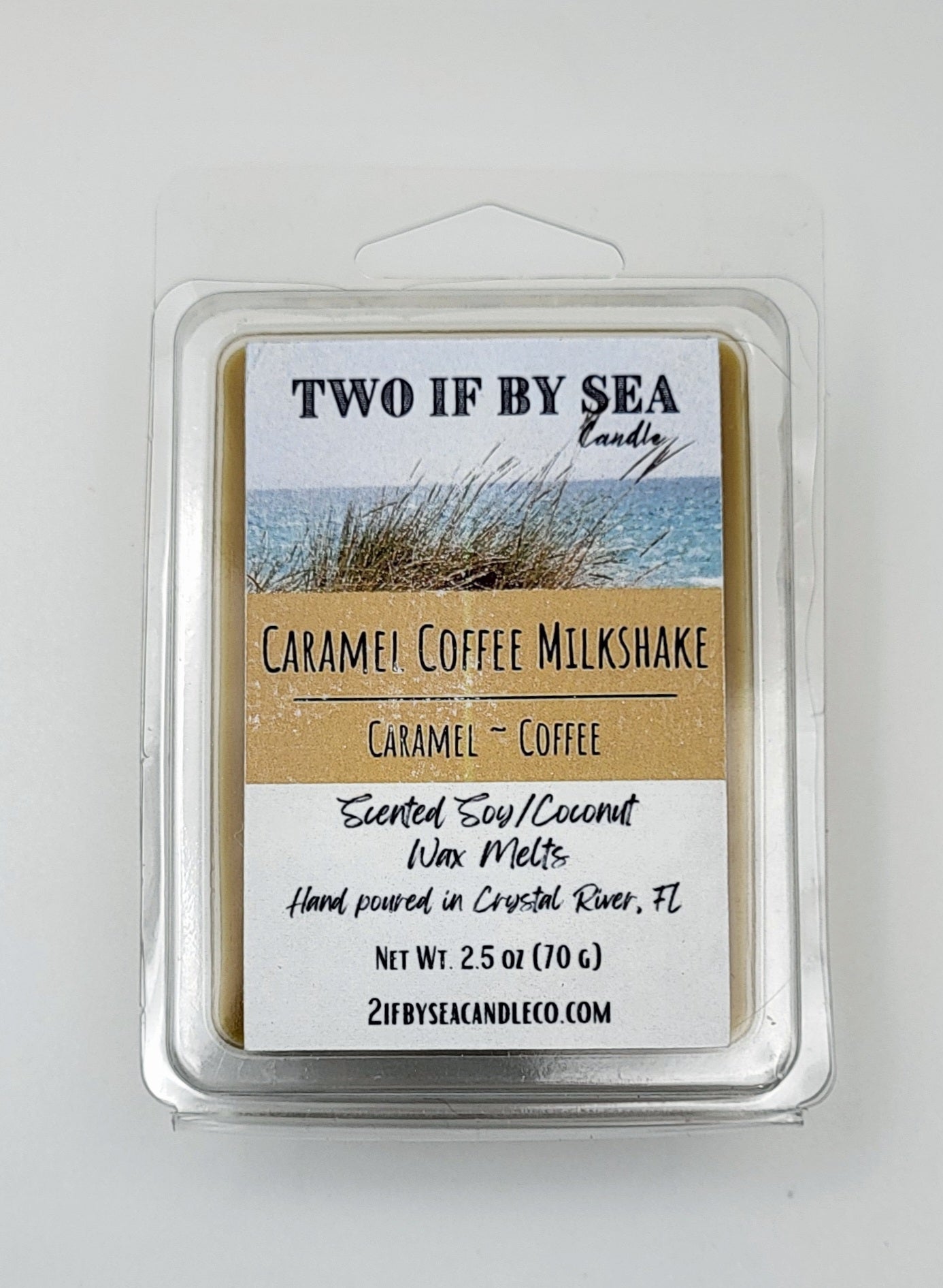 Caramel Coffee Milkshake Scented Soy/Coconut Candle