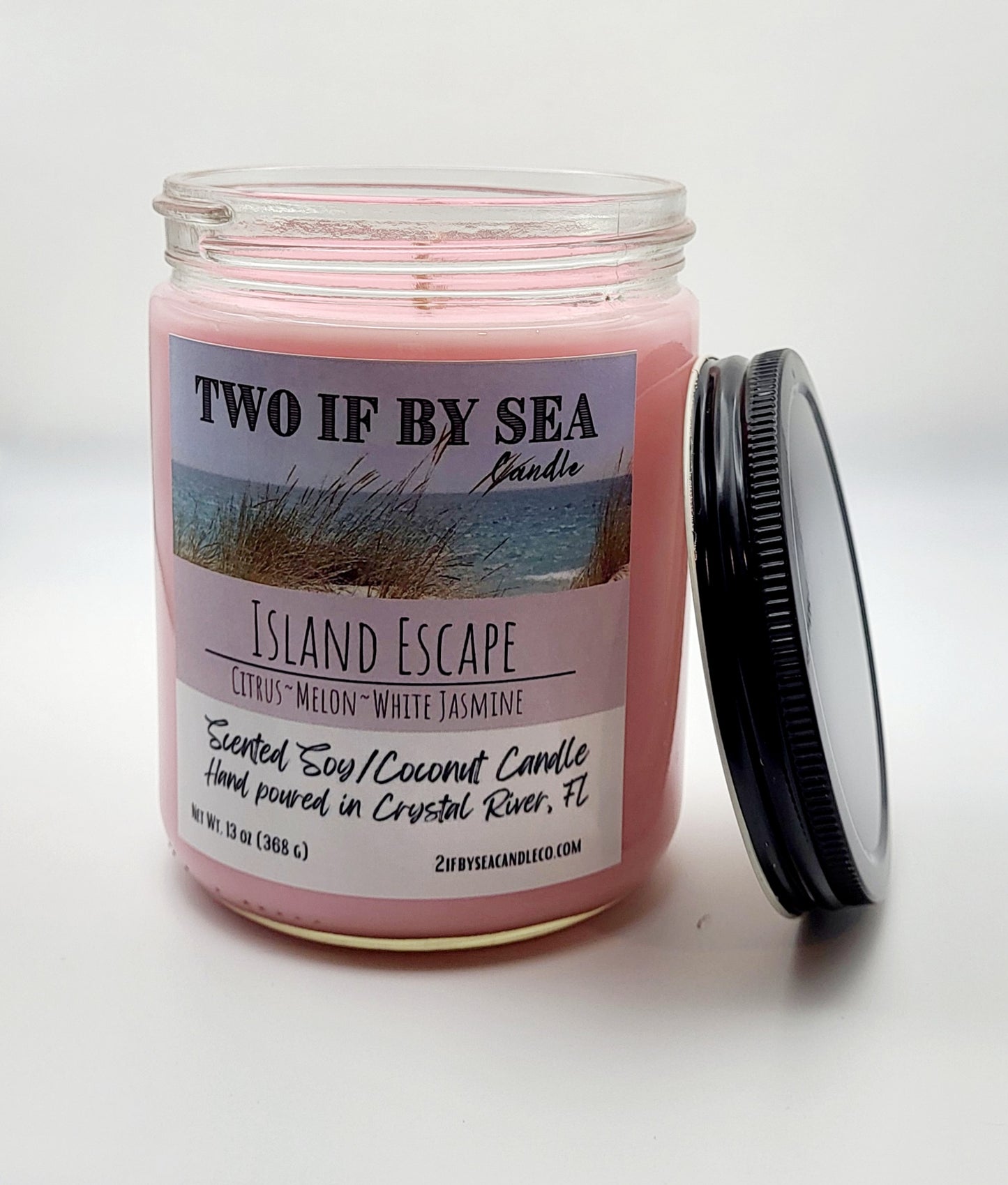Island Escape Scented Soy/Coconut Candle