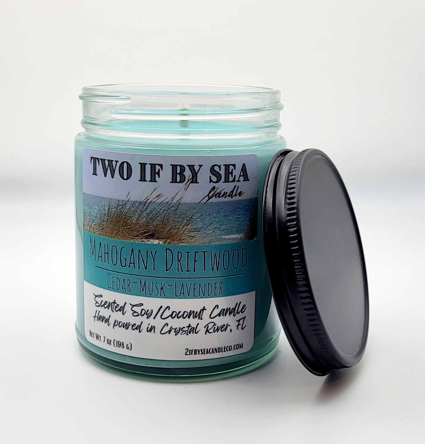 Mahogany Driftwood Scented Soy/Coconut Candle