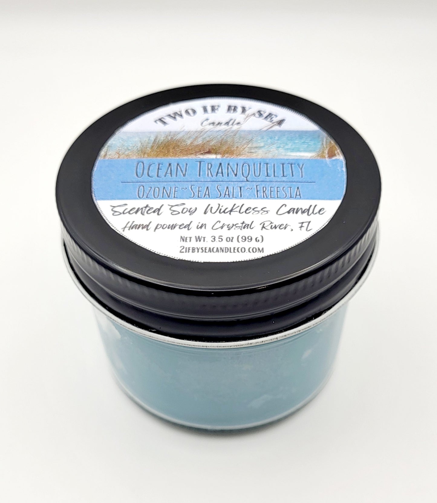 Ocean Tranquility Scented Soy/Coconut Candle